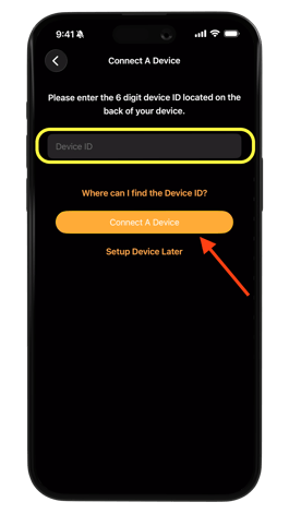 Bluetooth Button Device ID
