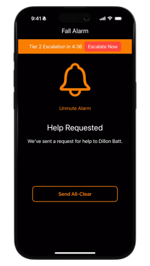 Fall Detected - Help Requested